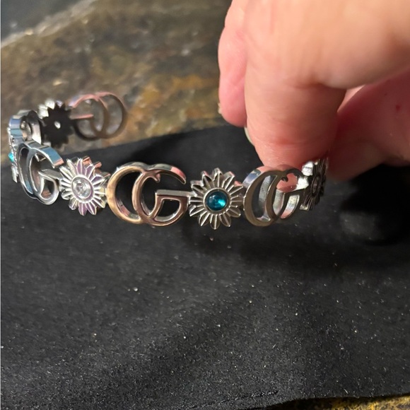 Jewelry - Silver Floral Fashion Bracelet Cuff